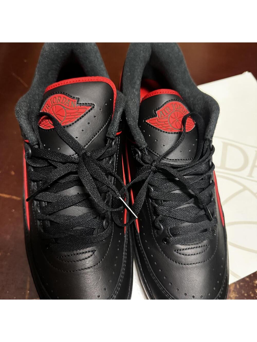 Nike Air Jordan2 Retro Low Mens Size 12 Sneakers 'Christmas' DV9956-006 NIB - Picture 4 of 6